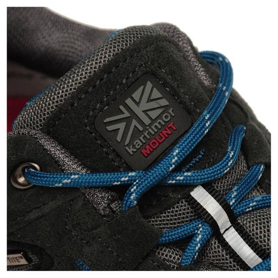 Karrimor - "Mount" Wanderschuhe für Kinder, Leder, Wasserfest (Grau/Petrol) - Image 5