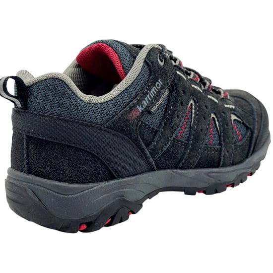 Karrimor - "Mount" Wanderschuhe für Kinder, Leder, Wasserfest (Schwarz/Rot) - Image 2