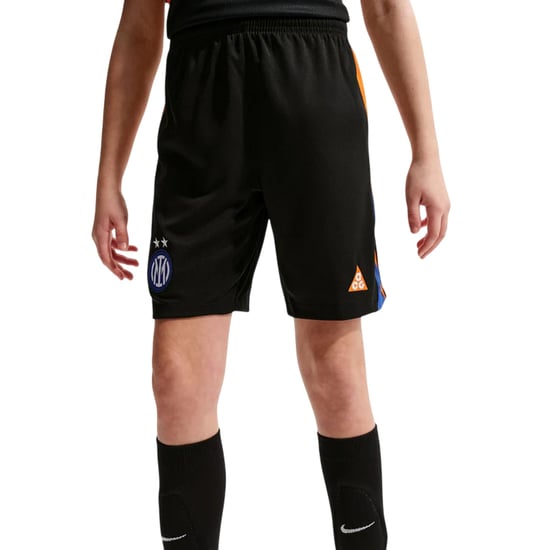 Nike - "2025/2026" Fußballshorts für Kinder (Schwarz/Orange) - Image 2