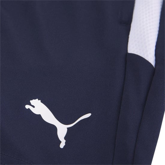 Puma - "Team Liga" Fußballshorts für Kinder , Training (Kurzmantel/Weiß) - Image 3