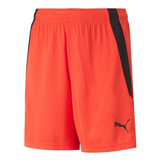 Puma - "Team Liga" Fußballshorts für Kinder (Rot/Schwarz) - Image 1