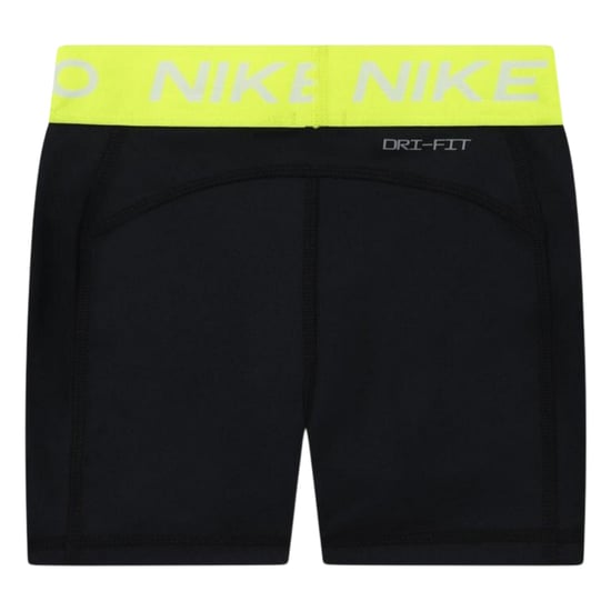 Nike - "Pro" Kompressions-Shorts für Mädchen (Schwarz/Volt Farbe) - Image 2