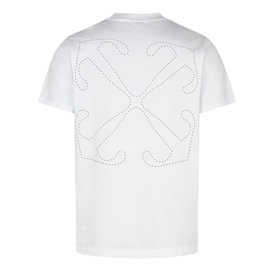 Off-White Off Stitch Arrow Slm Herren in Weiß - Image 2