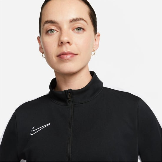 Nike Dri Fit Academy Damen Fußball-Trainingsoberteil mit 1/2-Reißverschluss in Schwarz - Image 4