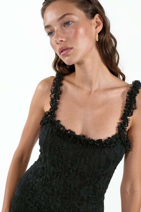 Spitzen-Midikleid - Image 4