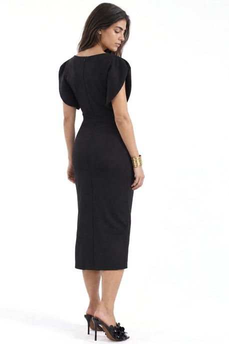 Busem Damen-Midikleid mit Rundhalsausschnitt - Image 2