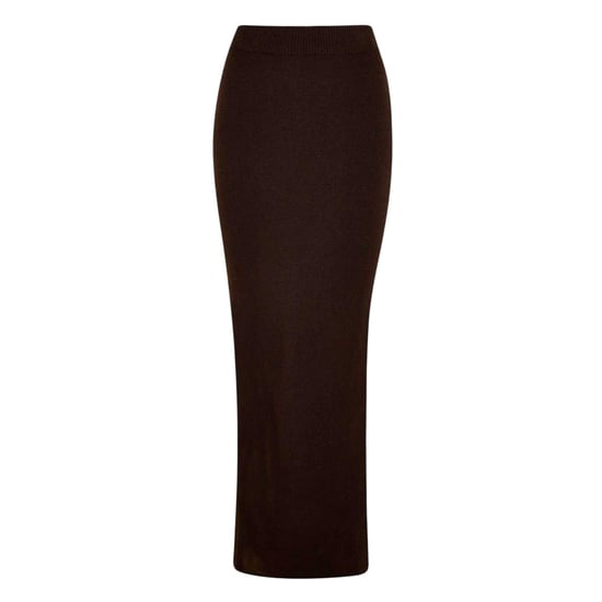 Jack Wills - Langer Rock für Damen, Jerseyware (Kakao) - Image 2