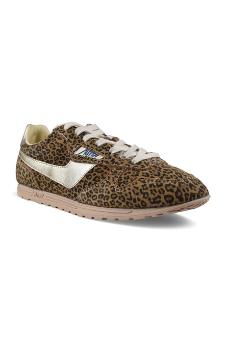 Autry Windspin Leopard Low Sneakers Braun - Image 2