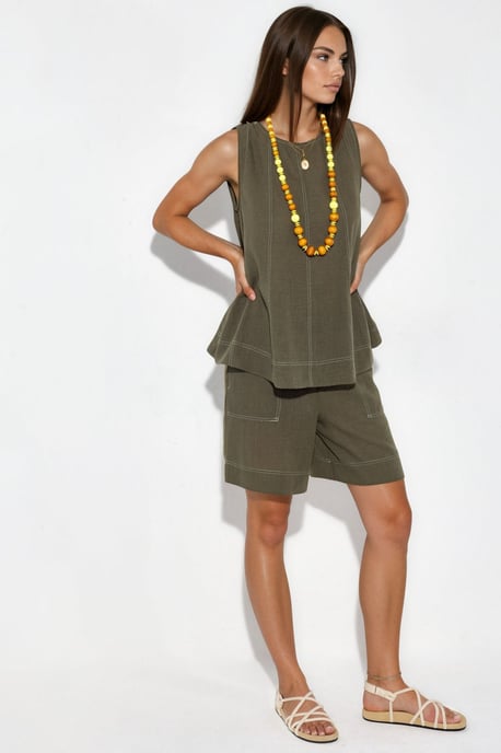 Stitch Detail Relax Fit Co-ord-Set - Image 5
