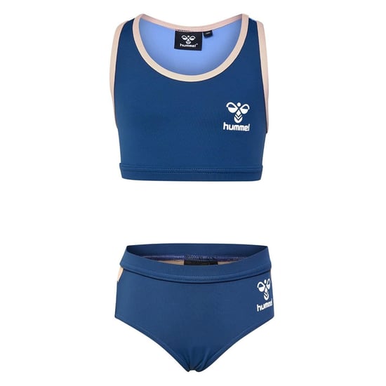 Hummel - Zweiteiliger Badeanzug für Mädchen (Dunkles Jeansblau) - Image 1
