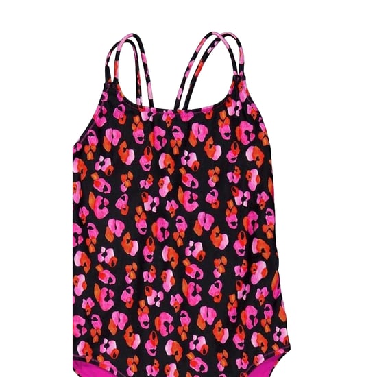 Biba - Badeanzug für Mädchen, Gekreuzte Rückenträger (Pink) - Image 3