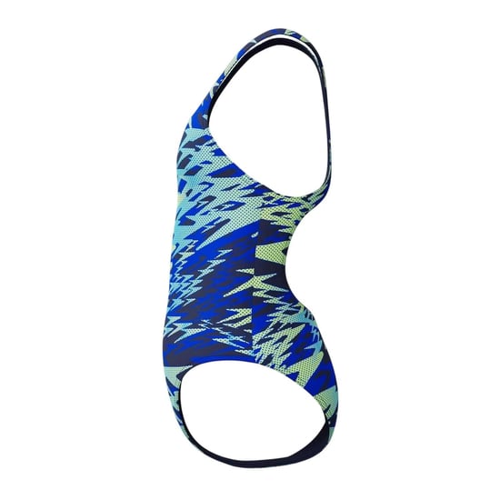 Speedo - "Hyper Boom Allover Medalist" Badeanzug für Mädchen (Blau/Grün) - Image 3