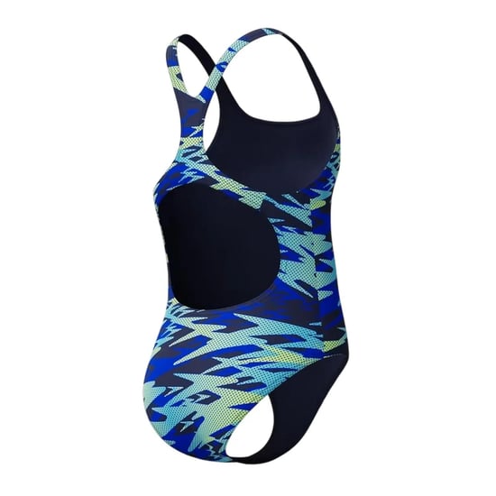 Speedo - "Hyper Boom Allover Medalist" Badeanzug für Mädchen (Blau/Grün) - Image 4