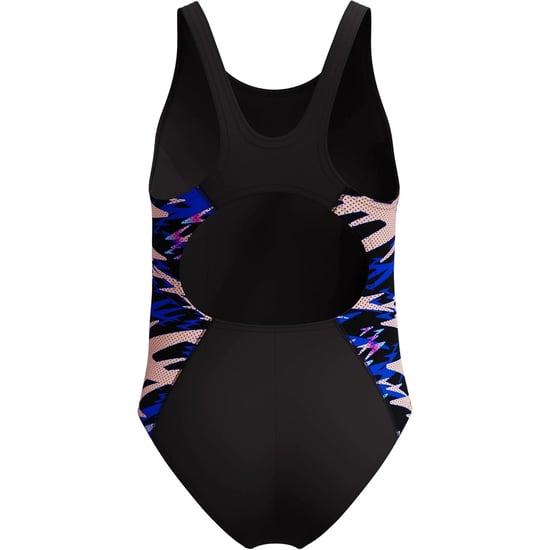 Speedo - "Hyperboom Splice" Badeanzug für Jugendlich (Schwarz/Pink) - Image 2