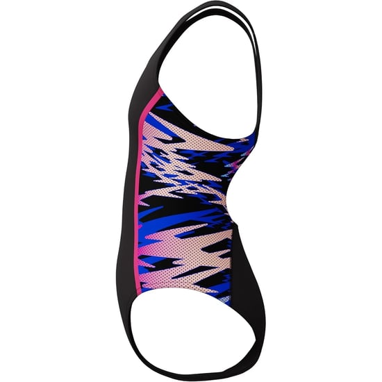 Speedo - "Hyperboom Splice" Badeanzug für Jugendlich (Schwarz/Pink) - Image 6