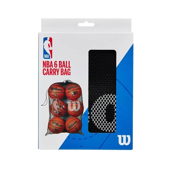 Wilson - Balltasche "NBA", Netzmaterial (Schwarz) - Image 2