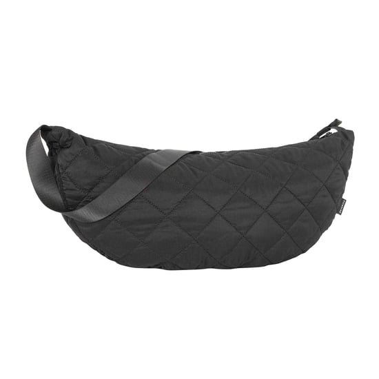 Firetrap - Umhängetasche, Halbmondförmig, Gesteppt (Schwarz) - Image 1