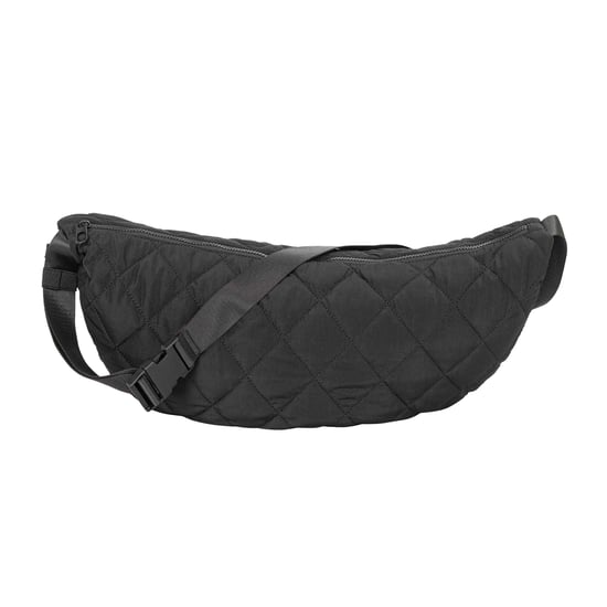 Firetrap - Umhängetasche, Halbmondförmig, Gesteppt (Schwarz) - Image 2