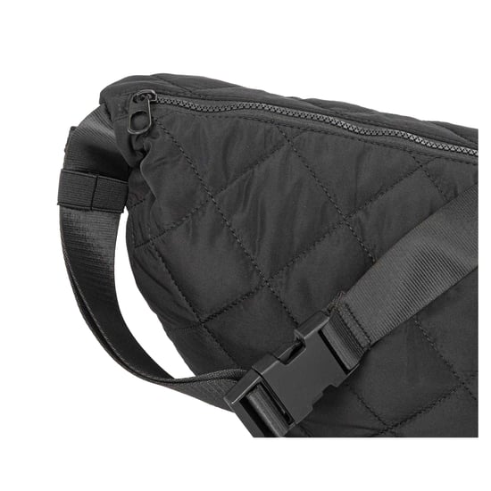 Firetrap - Umhängetasche, Halbmondförmig, Gesteppt (Schwarz) - Image 3