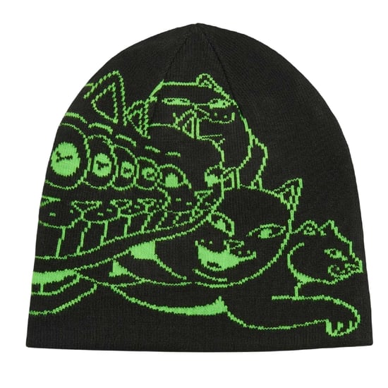 Puma - Mütze, Anliegende Passform (Schwarz/Grün) - Image 2