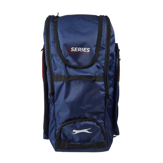 Slazenger - Reisetasche mit Rollen (Marine/Rot) - Image 1