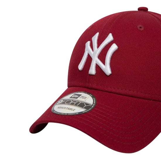New Era - "New York Yankees" Baseball-Mütze für Herren/Damen Unisex (Weinrot/Weiß) - Image 3