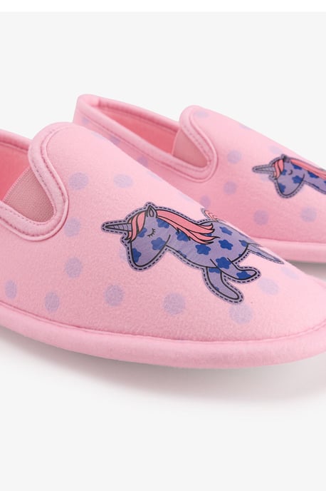 Penti Hausschuhe für Mädchen mit strukturiertem Einhorn-Motiv „Loving Unicorn“ - Image 3