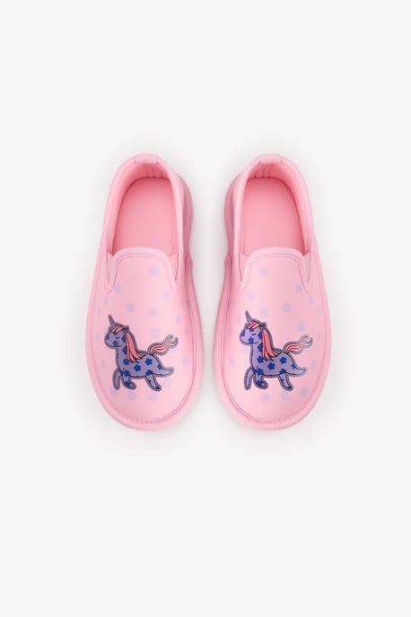 Penti Hausschuhe für Mädchen mit strukturiertem Einhorn-Motiv „Loving Unicorn“ - Image 5