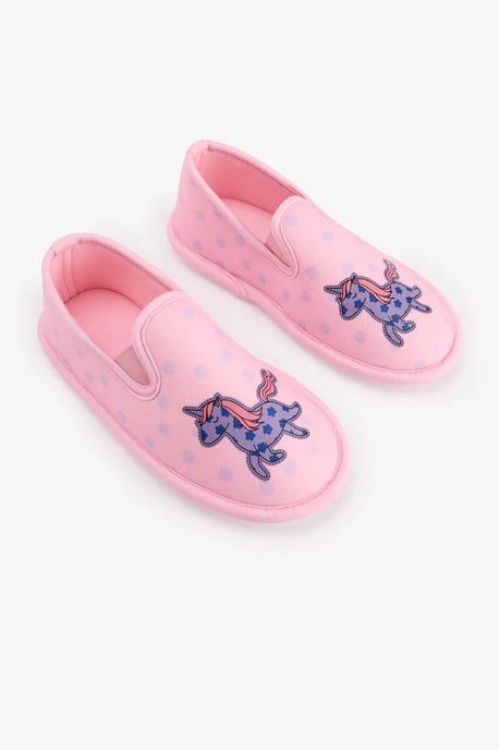 Penti Hausschuhe für Mädchen mit strukturiertem Einhorn-Motiv „Loving Unicorn“ - Image 6