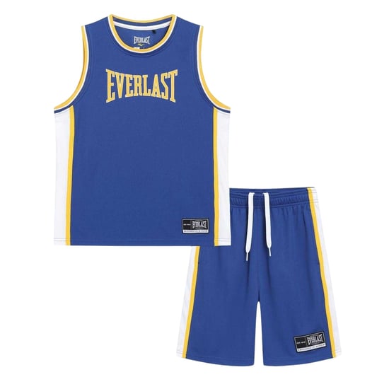 Everlast - Ober- und Unterteil-Set-Set für Kinder, Polyester (Blau/Gelb) - Image 1