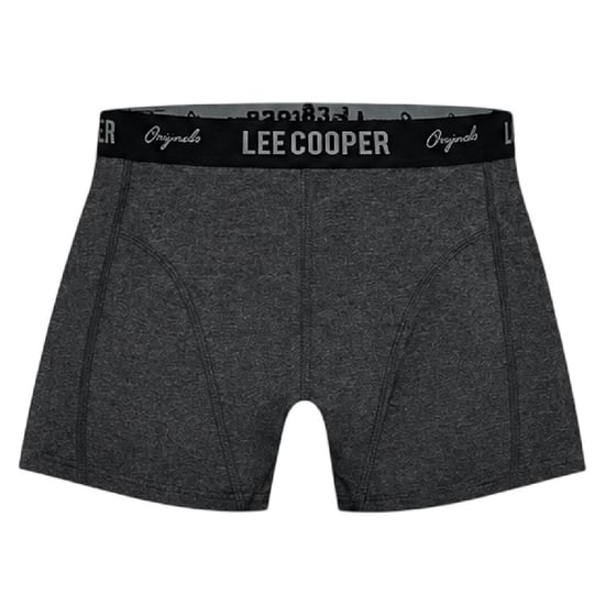 Lee Cooper - Retropants für Herren (5er-Pack) (Schwarz/Marine/Grau meliert) - Image 3