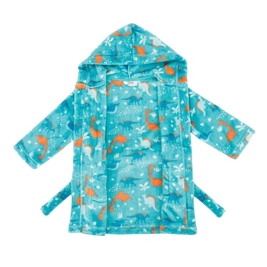 Star - Morgenmantel für Baby-Jungs, mit Kapuze, Fleece (Grün) - Image 3