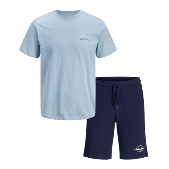 Jack And Jones - T-Shirt und Shorts für Kinder (Marine/Blau) - Image 1