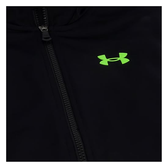 Under Armour - "Brawler" Trainingsanzug-Set für Kinder (Schwarz/Grün) - Image 5