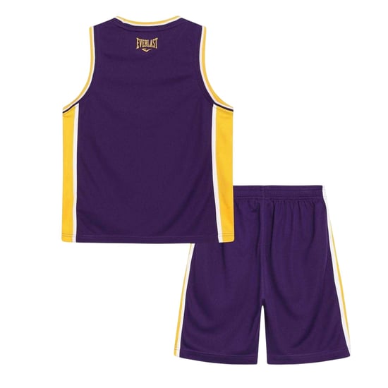 Everlast - Ober- und Unterteil-Set-Set für Kinder, Polyester (Violett/Gelb) - Image 2