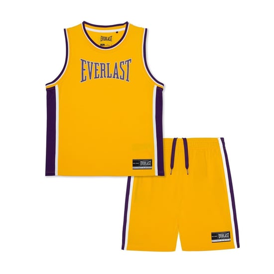 Everlast - Ober- und Unterteil-Set-Set für Kinder, Polyester (Gelb/Violett) - Image 1