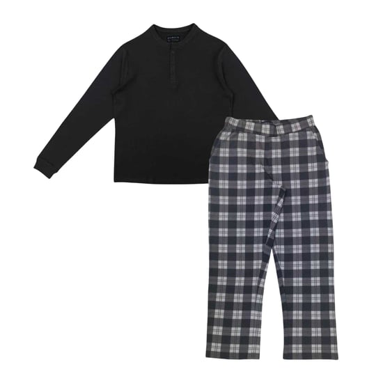 Howick - Schlafanzug-Set für Herren (Holzkohle) - Image 1