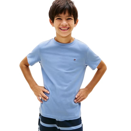 Tommy Hilfiger - "Essential" Schlafanzug mit Shorts für Kinder (Blau) - Image 5