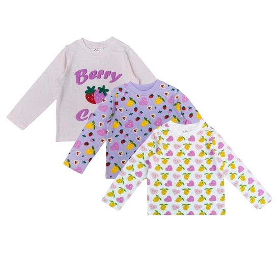 Star - Schlafanzug mit langer Hose für Mädchen (3er-Pack) (Bunt) - Image 2