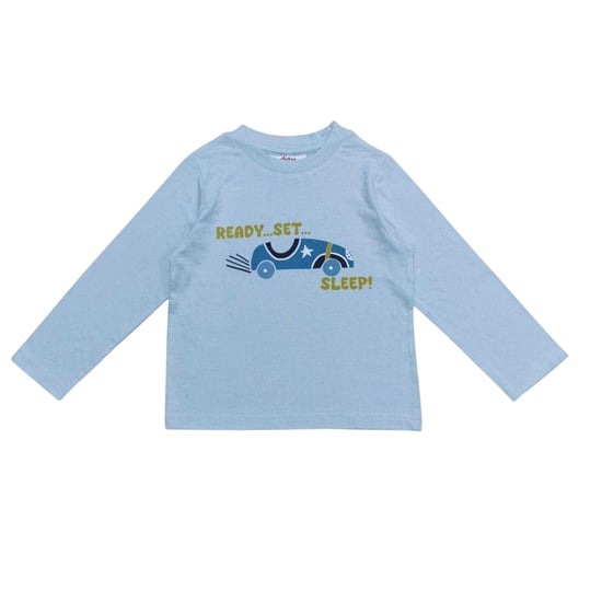 Star - Schlafanzug für Kinder, Langärmlig (Blau) - Image 4