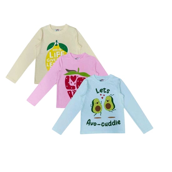 Star - Schlafanzug mit langer Hose für Kinder (3er-Pack) (Bunt) - Image 3