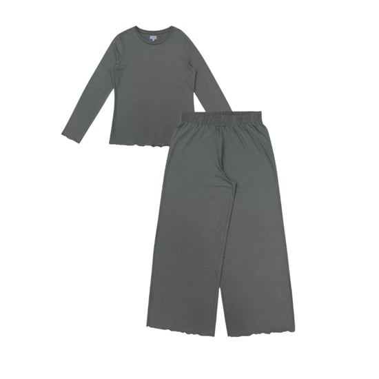 Linea - Schlafanzug für Damen, Leicht, Baumwolle (Grün) - Image 1