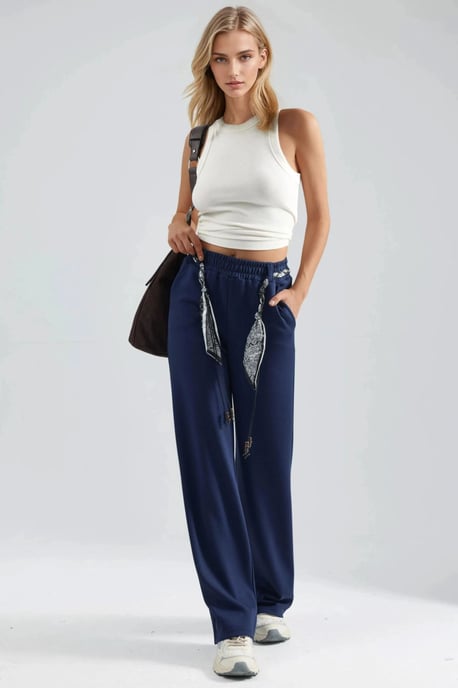 Damen-Sweathose mit geradem Bein - Image 1