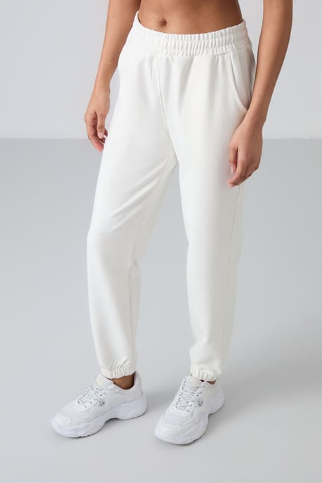 Tommy Life Damen Jogginghose aus Fleece mit hohem Bund und Relaxed Fit - Image 3