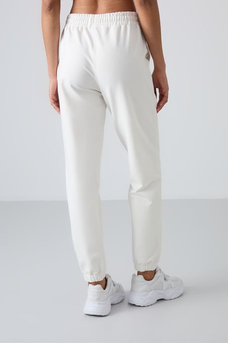 Tommy Life Damen Jogginghose aus Fleece mit hohem Bund und Relaxed Fit - Image 6