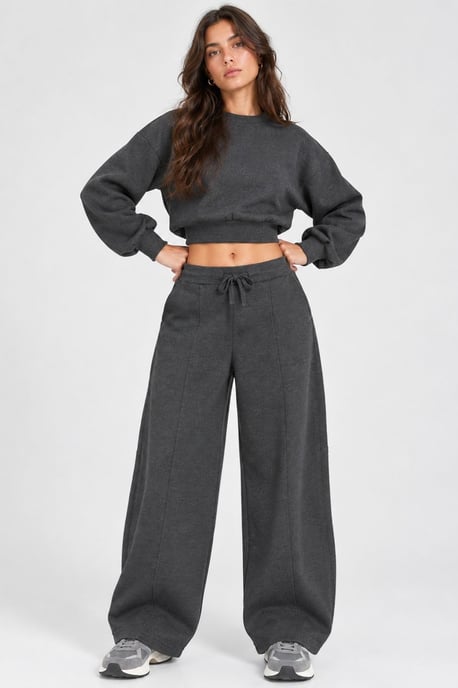 Barrel Fit Jogginghose mit weitem Bein - Image 2