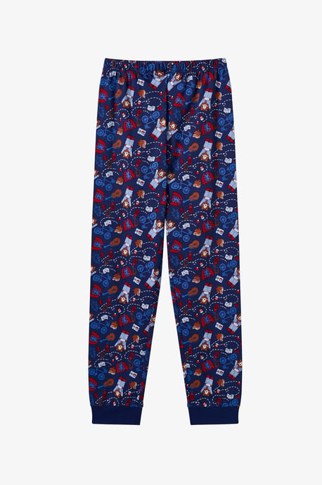 Penti Jungen Style Repeat Baumwolle Langarm-Pyjama-Set - Image 3