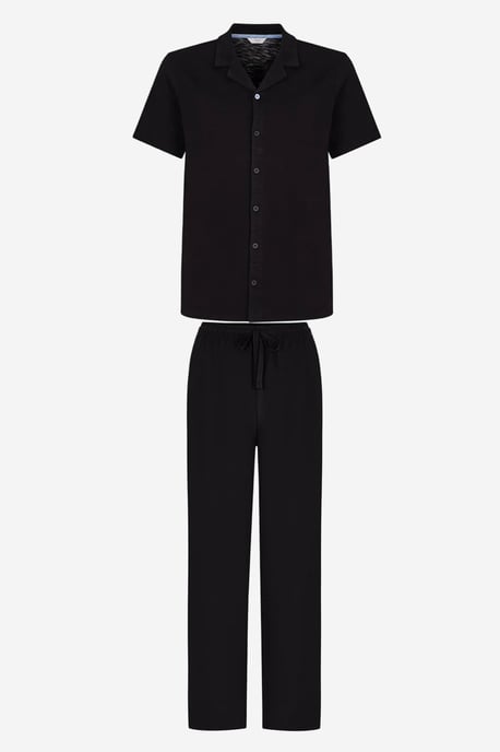 Penti Herren City Kurzarmhemd-Hose-Pyjama-Set - Image 4