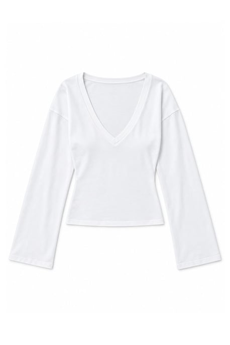 Busem Damen-T-Shirt aus Baumwolle und Elastan - Image 4