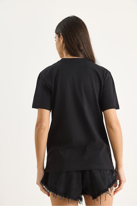 Comfort Fit T-Shirt mit V-Ausschnitt aus gekämmter Baumwolle - Image 6